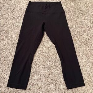 Lululemon align Black High-Rise Leggings 21in inseam
